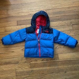 The North Face puffer for kids
